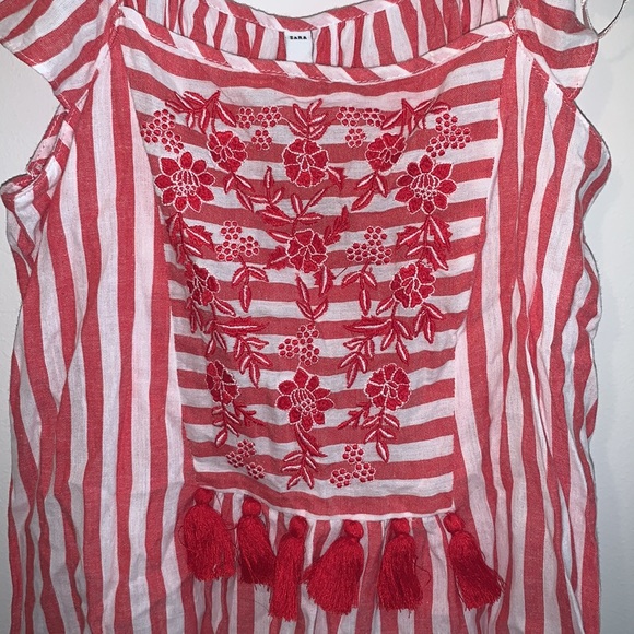 Zara Ruffle Sleeve Top - Picture 3 of 5